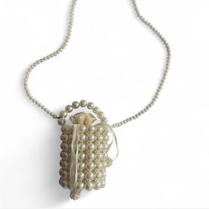 Elegant Pearl Beaded Necklace